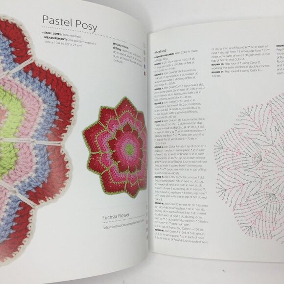 100 Colorful Ripple Stitches to Crochet Book Patterns Idea Designs Leonie Morgan - Picture 6 of 10